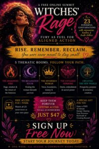 Witches’ Rage: Fury as Fuel for Aligned Action summit artwork
